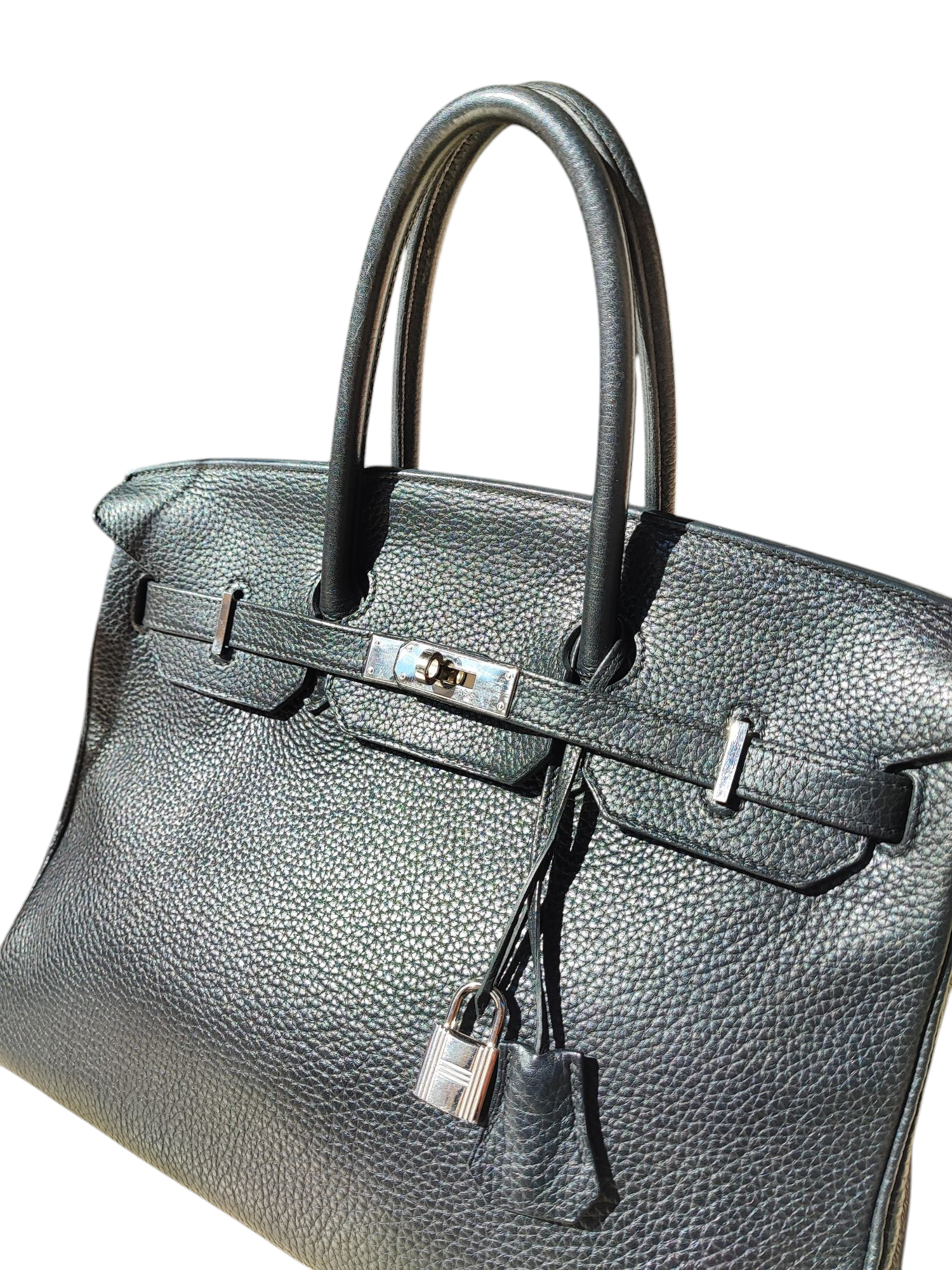 Hermès - Sac Birkin 35 noir cuir Togo