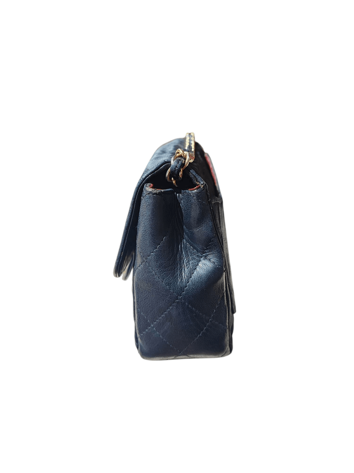 Chanel - Mini Square in raso e pelle