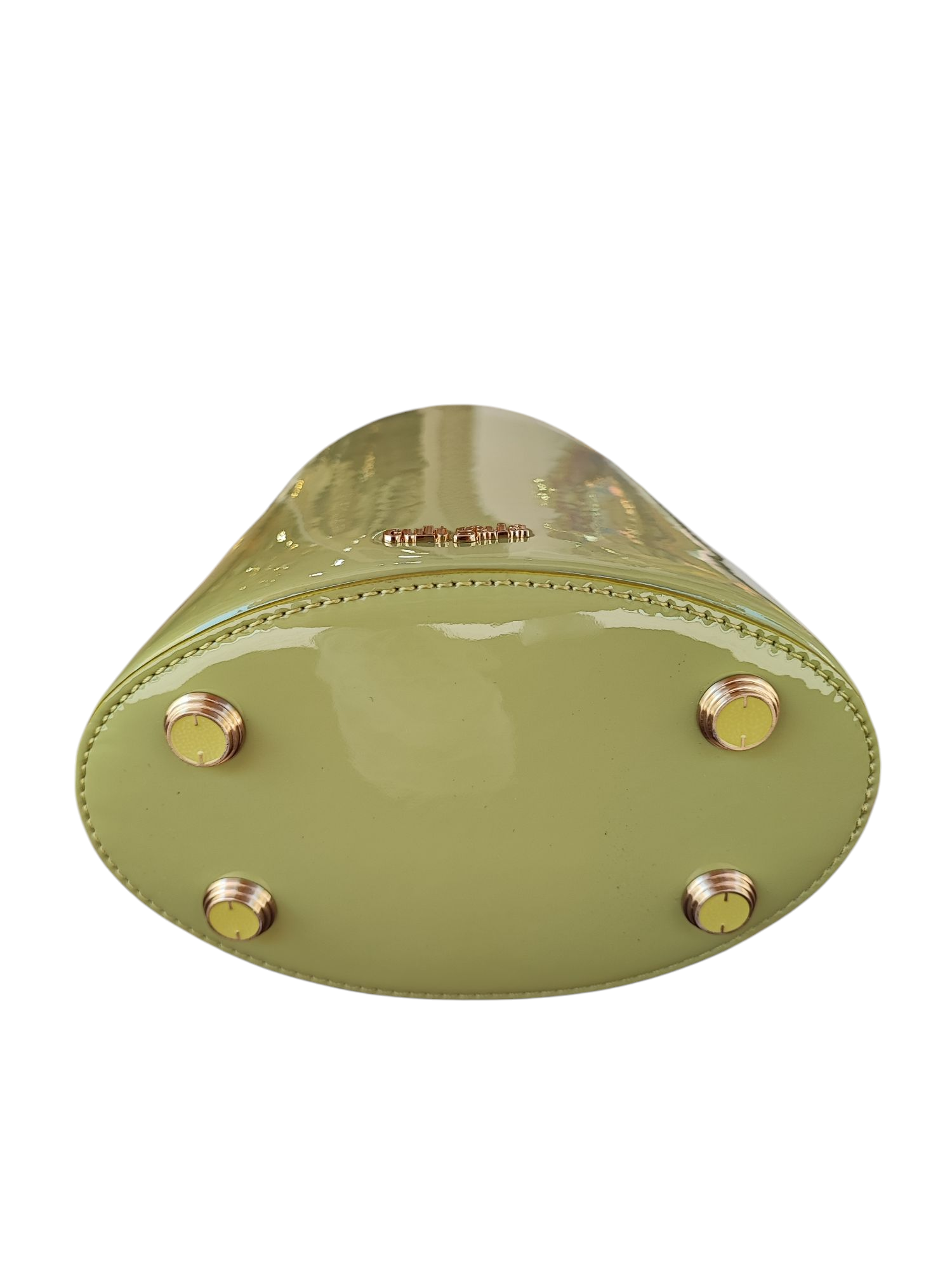 Cult Gaia - Sac seau vernis vert