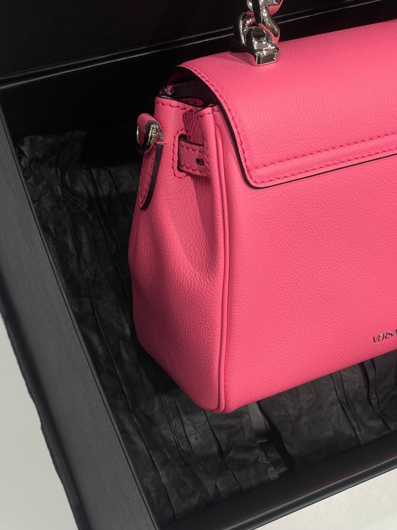 Versace - Sac mini la Médusa Flamant - Les Folies d&