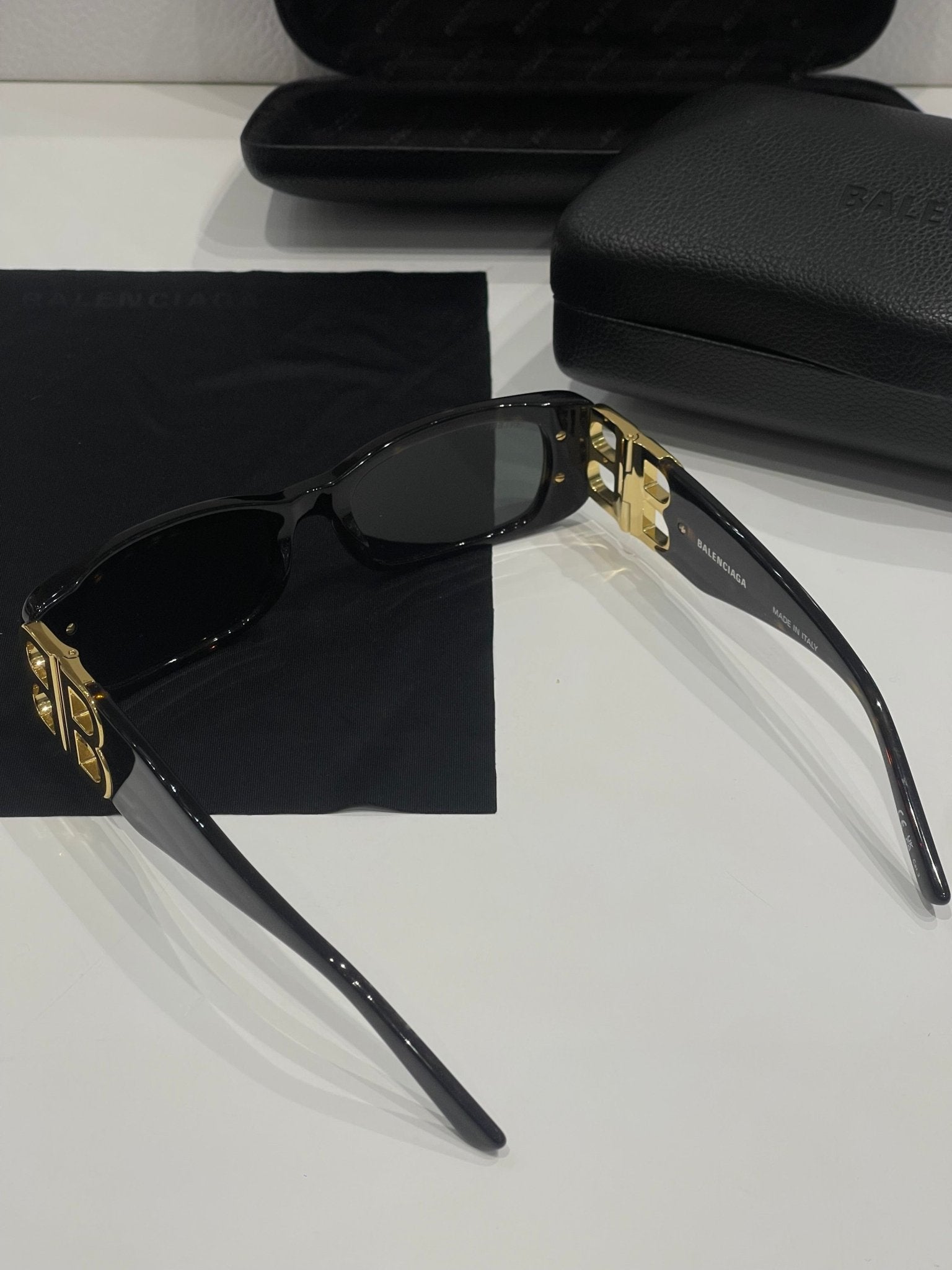 Balenciaga - Solaires Dynasty rectangle écaillées - Les Folies d&