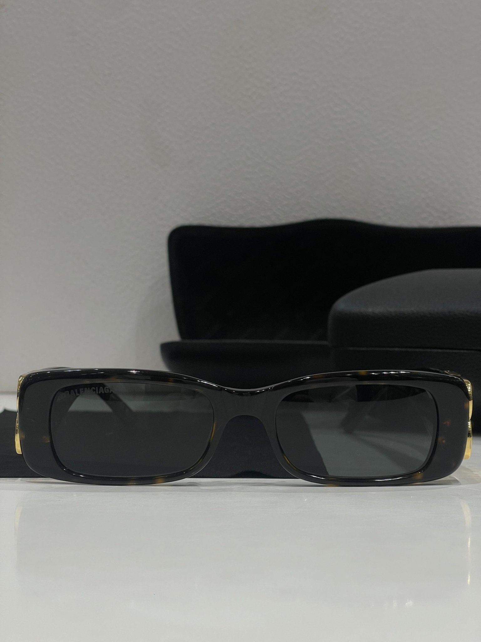 Balenciaga - Solaires Dynasty rectangle écaillées - Les Folies d&