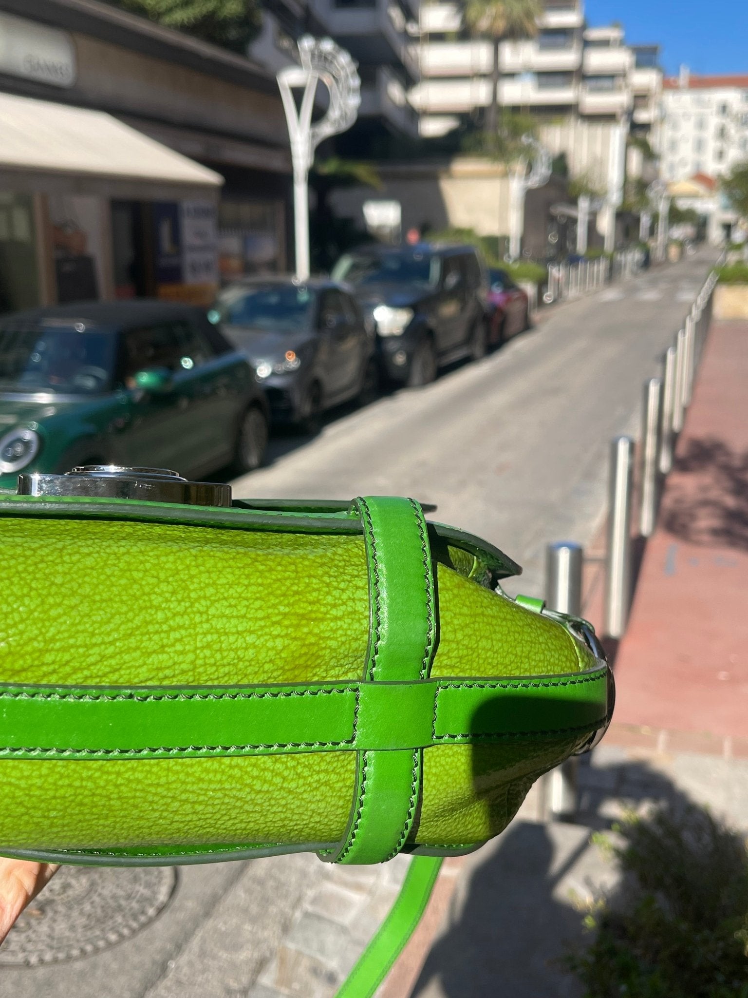 Céline - Sac Triomphe vert - Les Folies d&