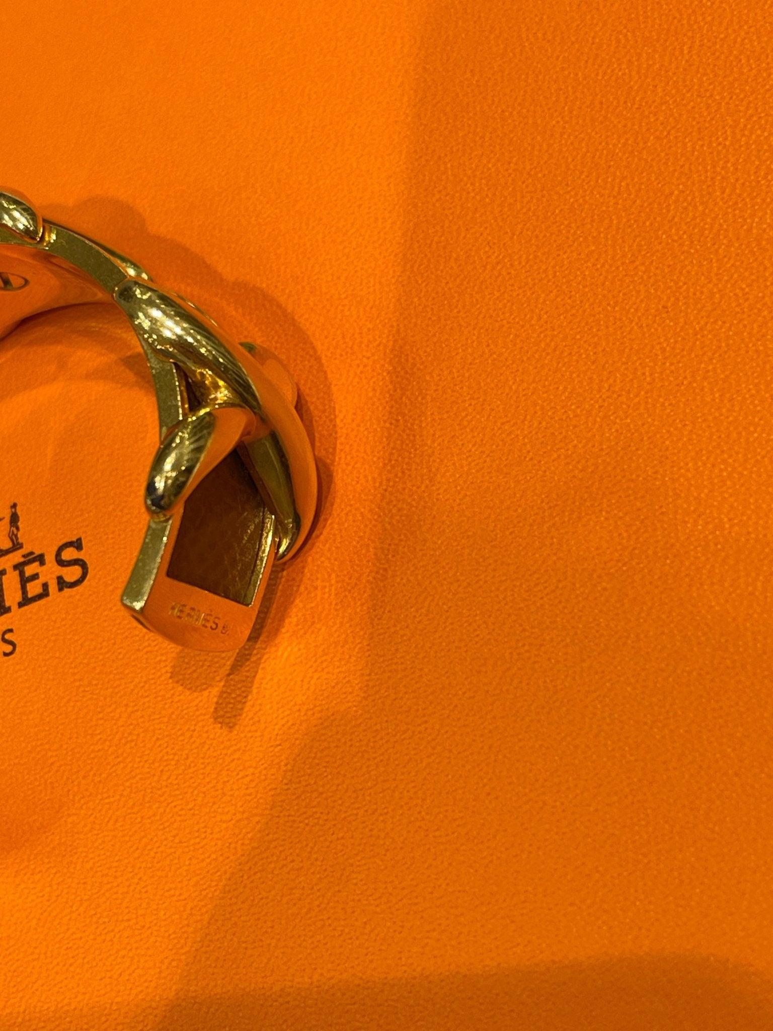 Hermès - Bracelet Croisillons gold - Les Folies d&