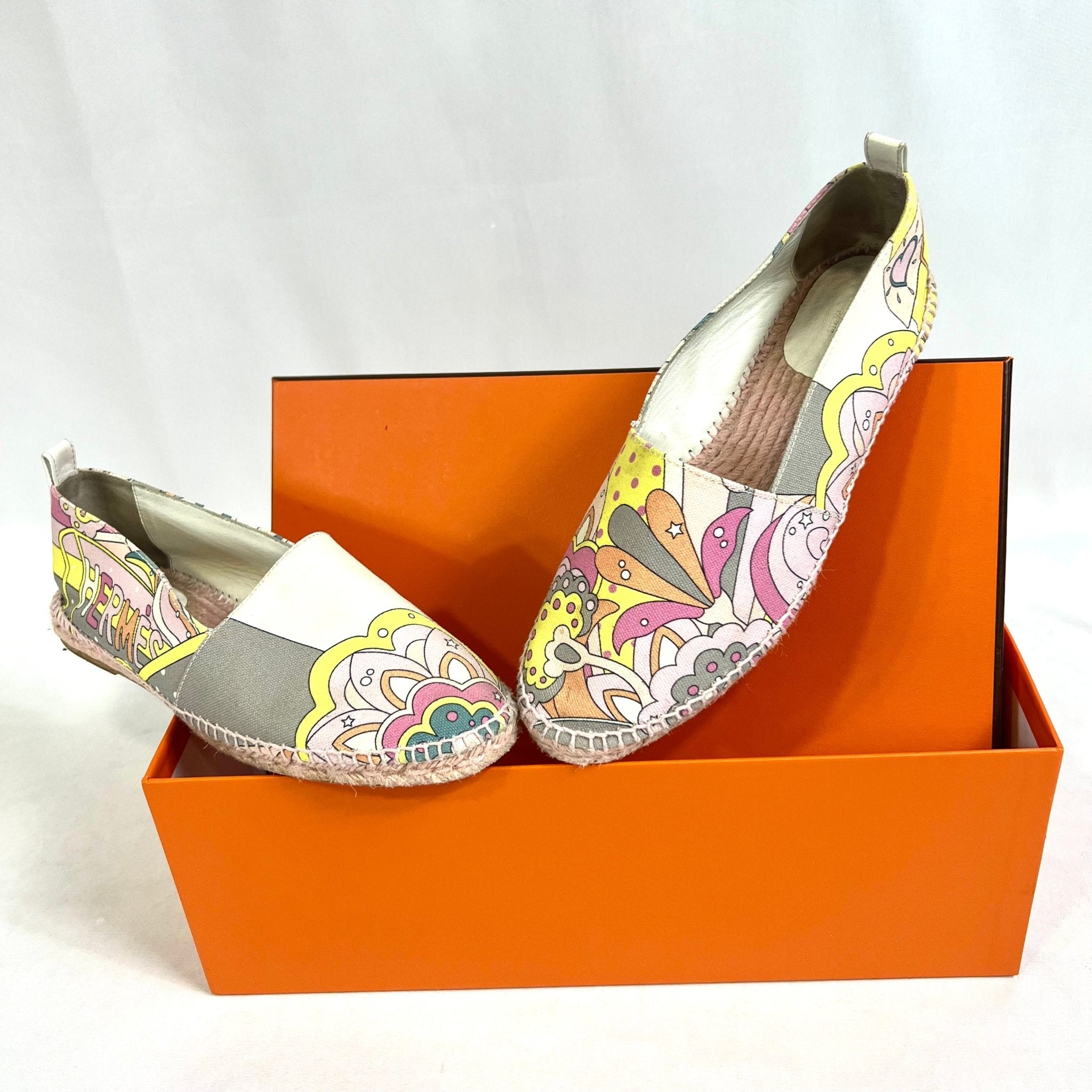 Hermès : Espadrilles T.38 - Les Folies d&