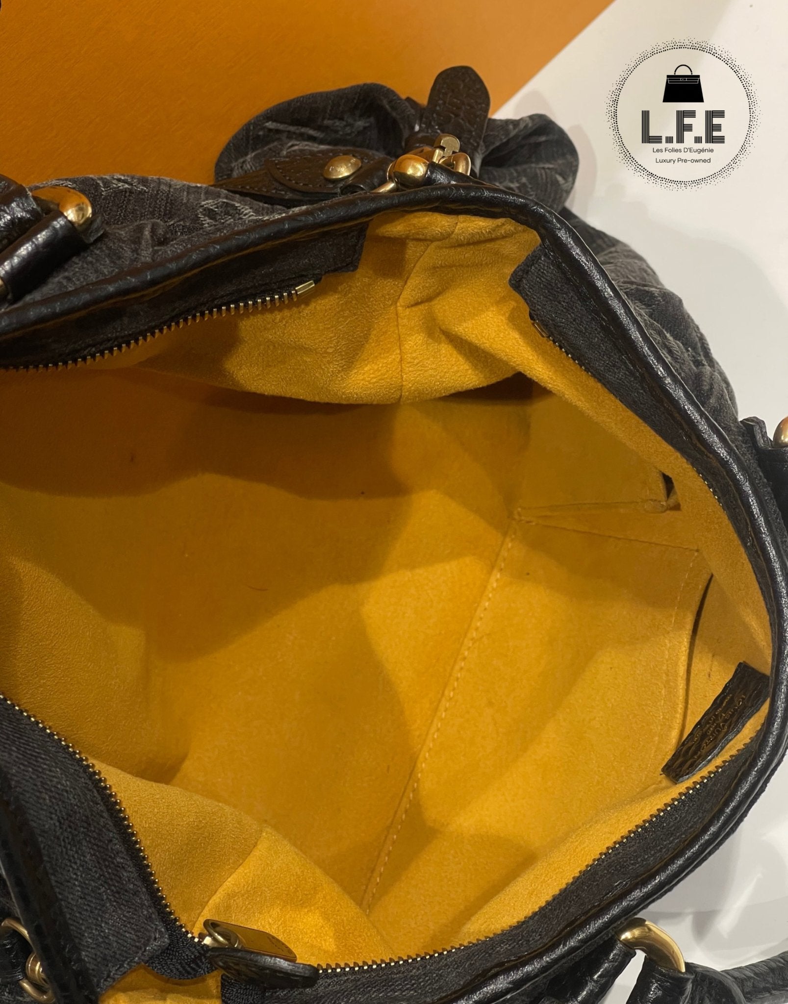 Louis Vuitton - Sac Neo Cabby jean MM - Les Folies d&