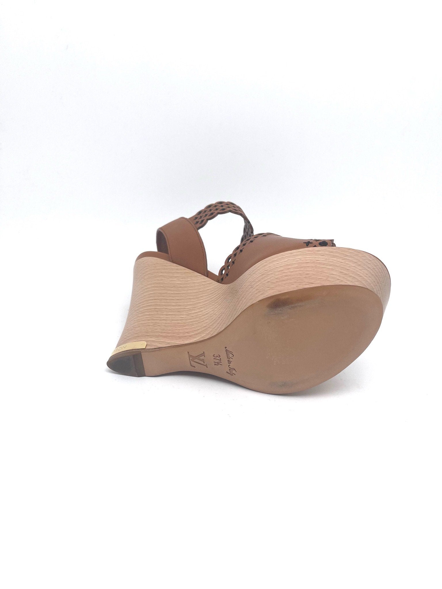 Louis Vuitton - Talons compensés T.37,5 - Les Folies d&