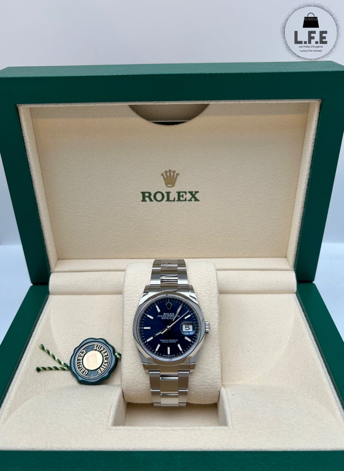 Rolex - DateJust 36mm - Les Folies d&