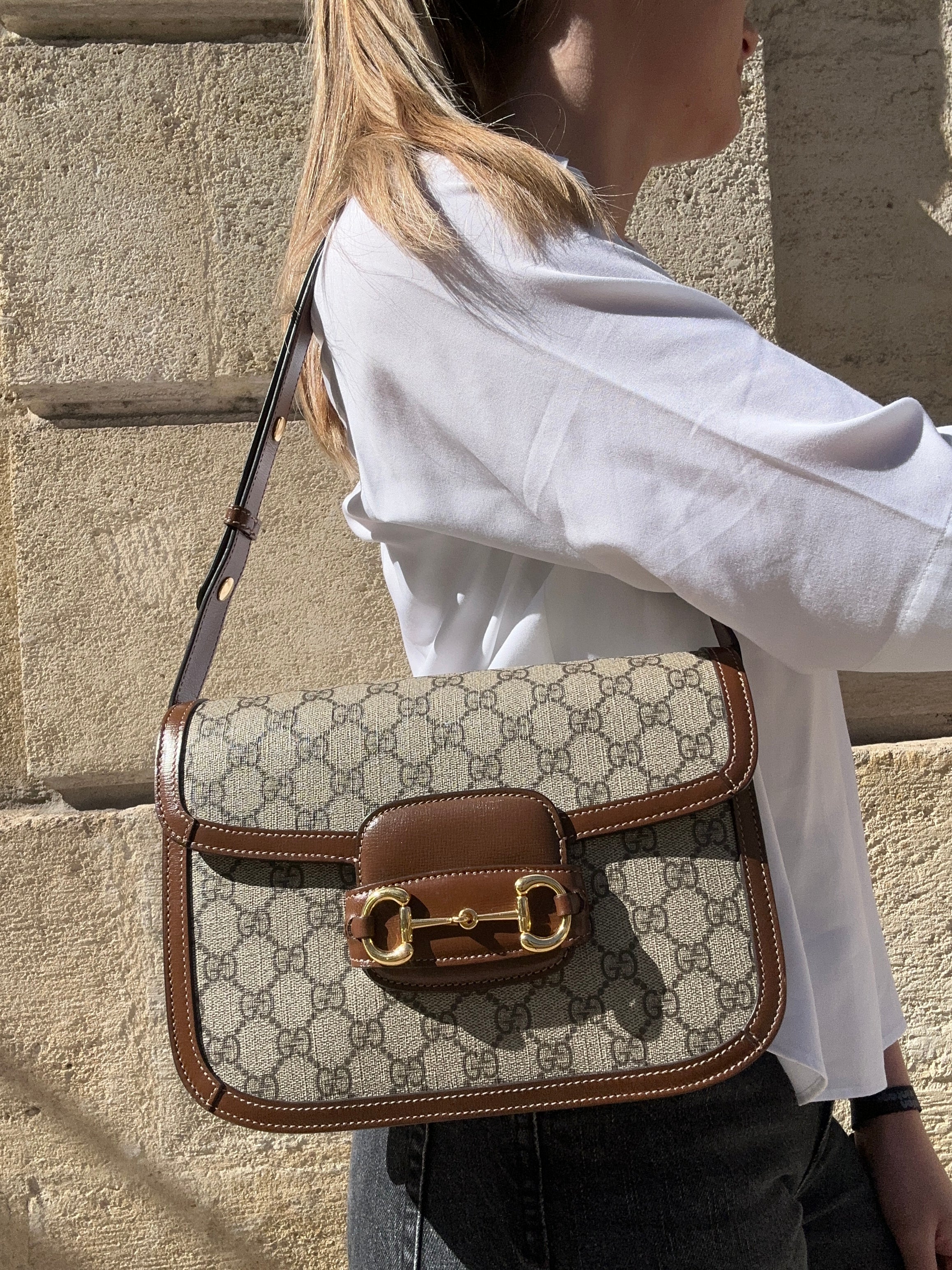 Sac Gucci Horsebit 1955 d’occasion authentifié