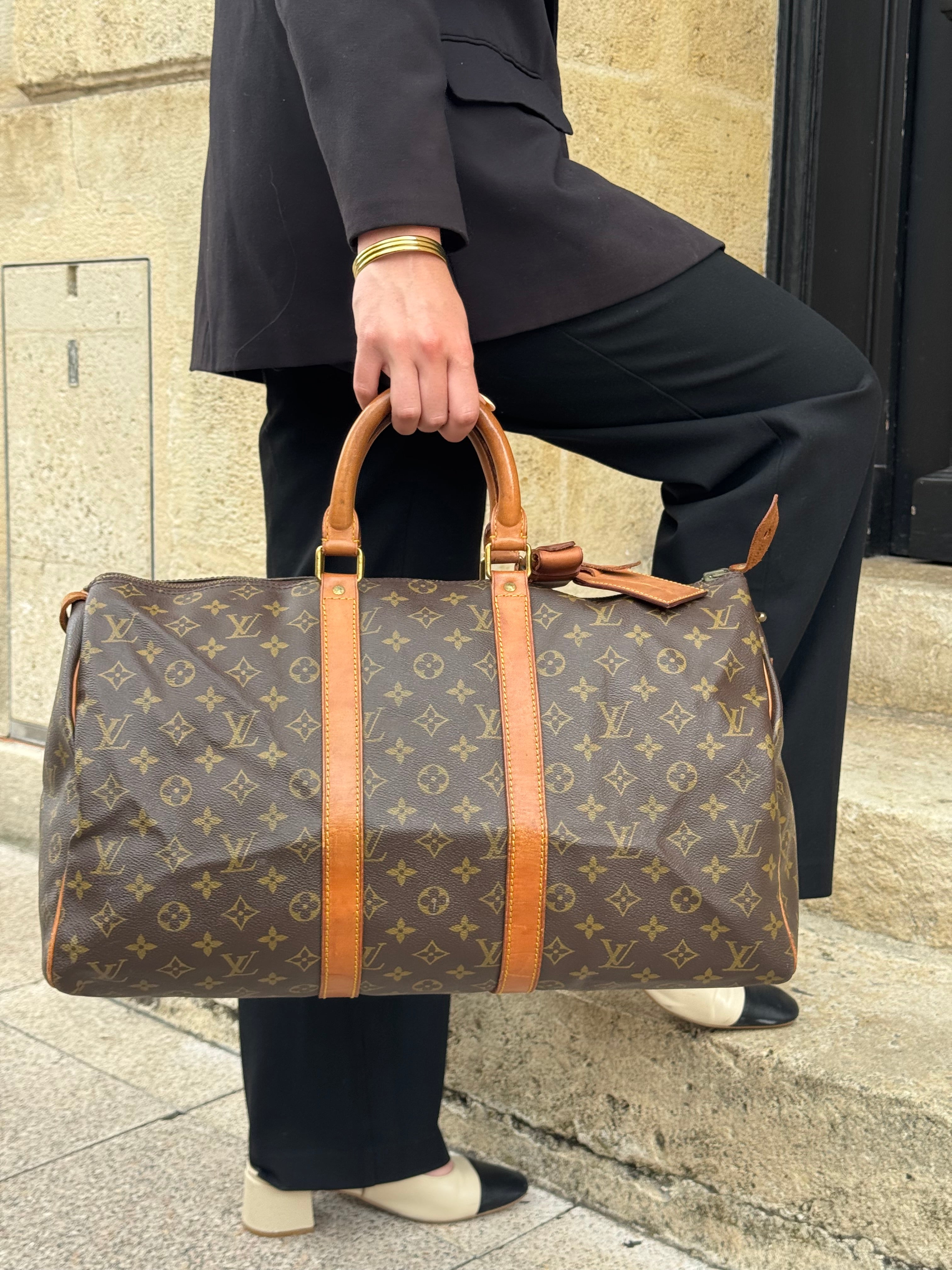 Sac Louis Vuitton Keepall 45 Monogram d’occasion
