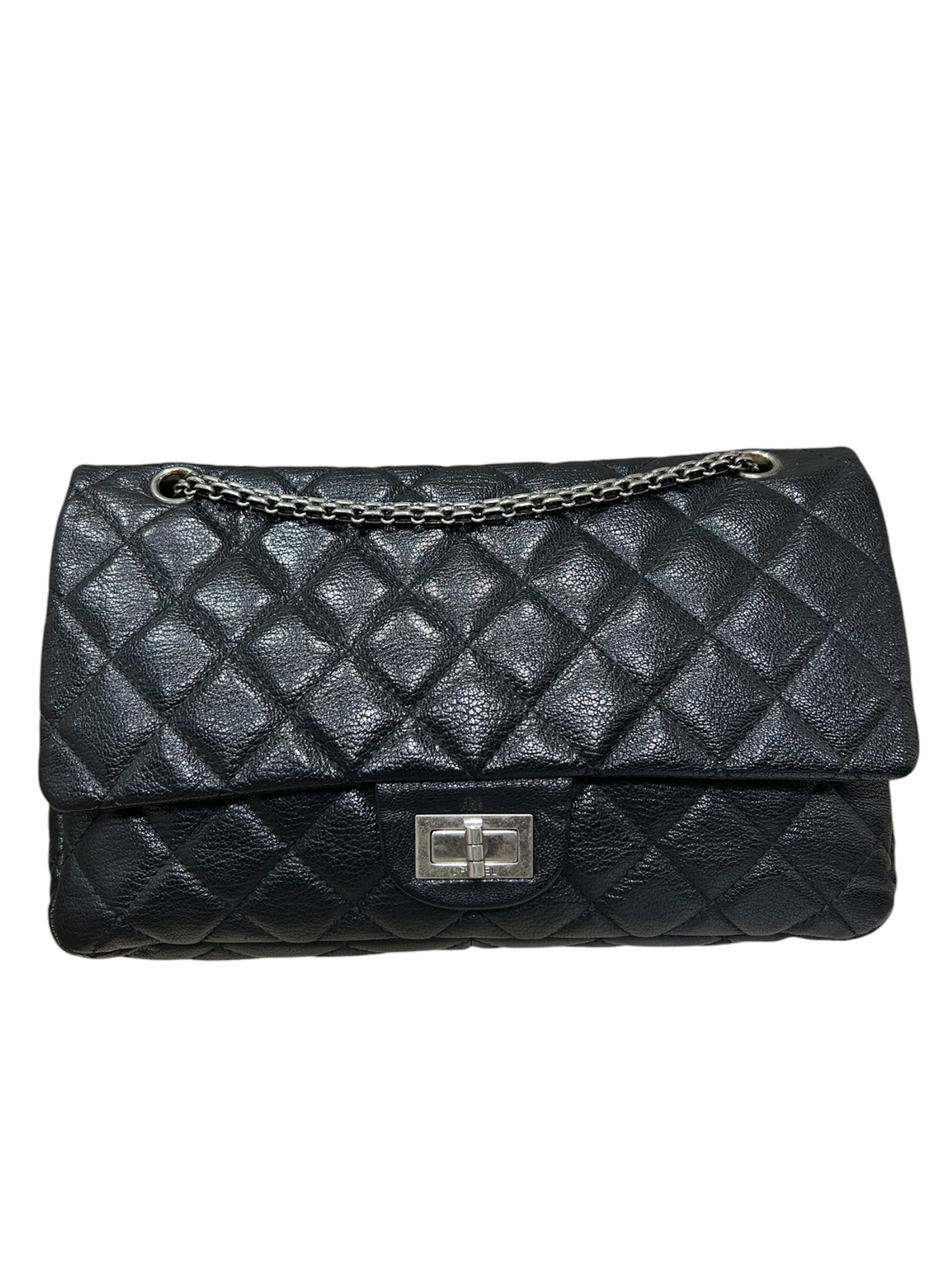 Sac Chanel 2.55 noir d’occasion authentifié