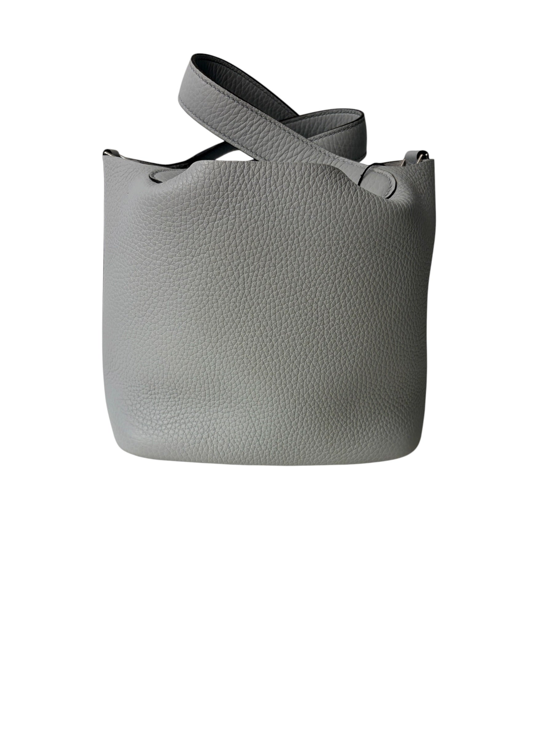 Sac Hermès Picotin Lock 18 bleu pâle d’occasion authentifié