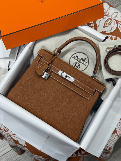 Hermès - Sac Kelly II 28 Gold PHW