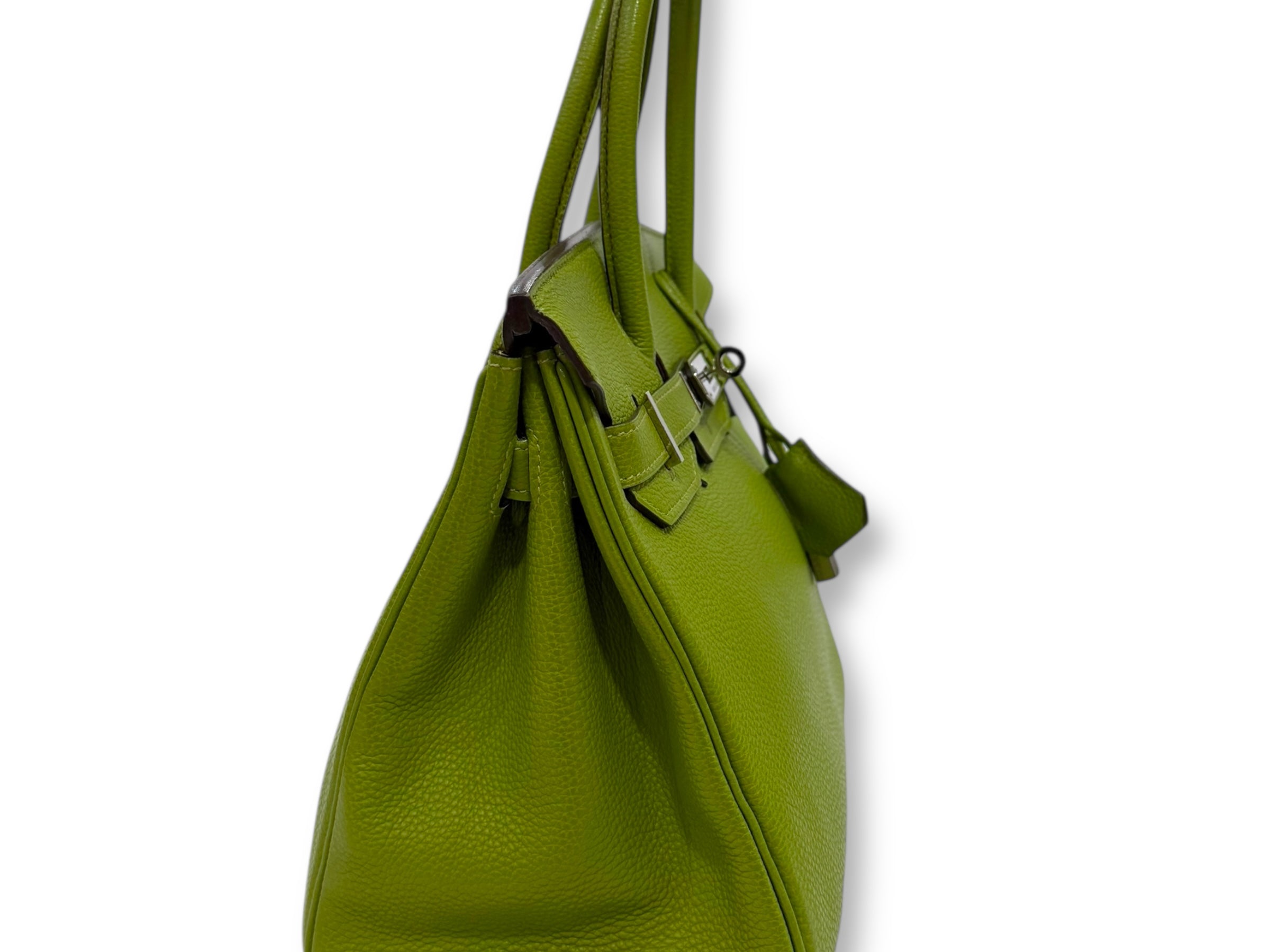 Hermès - Sac Birkin 30 Vert Kiwi