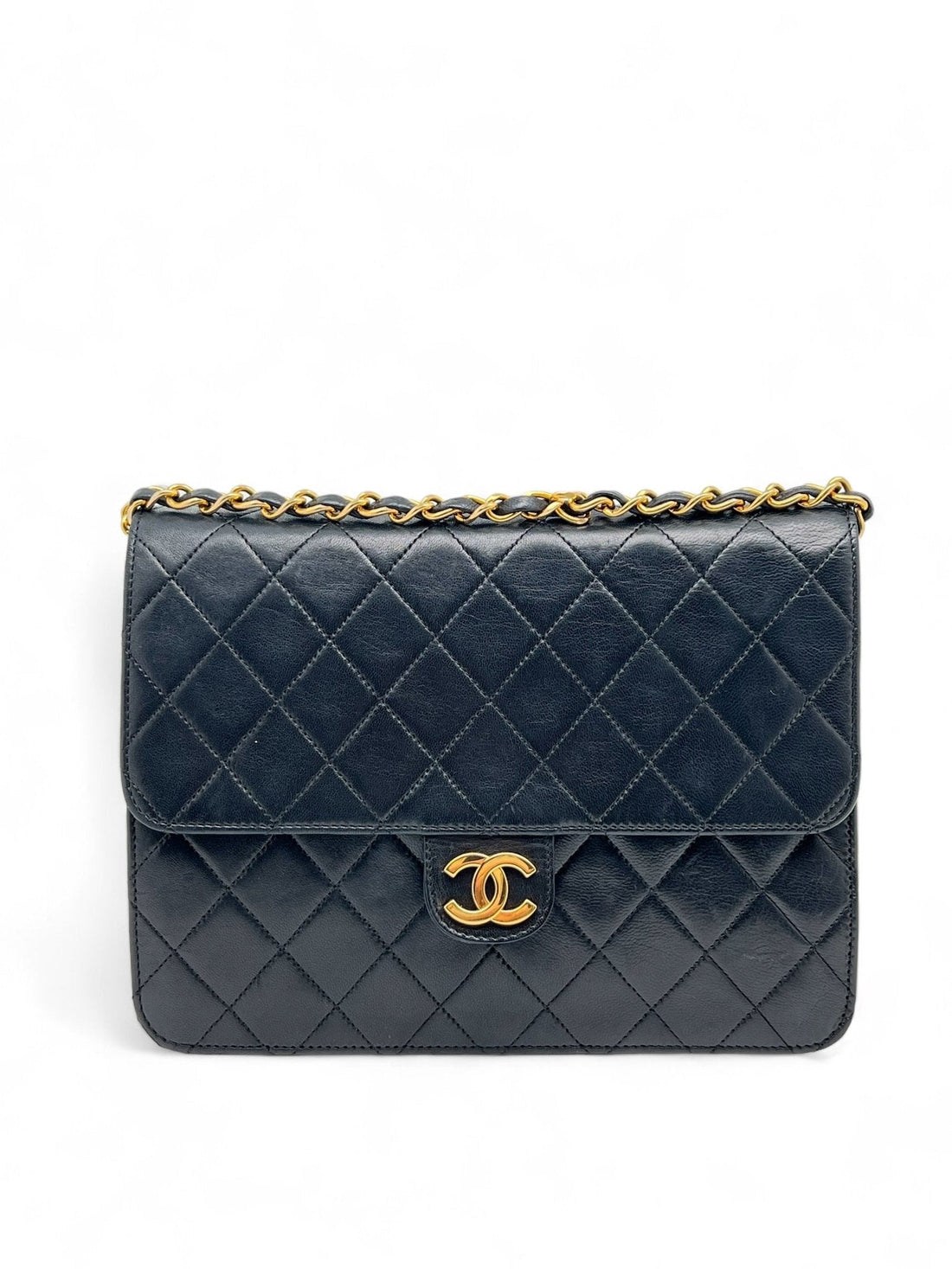 Chanel - Schwarze Klappentasche