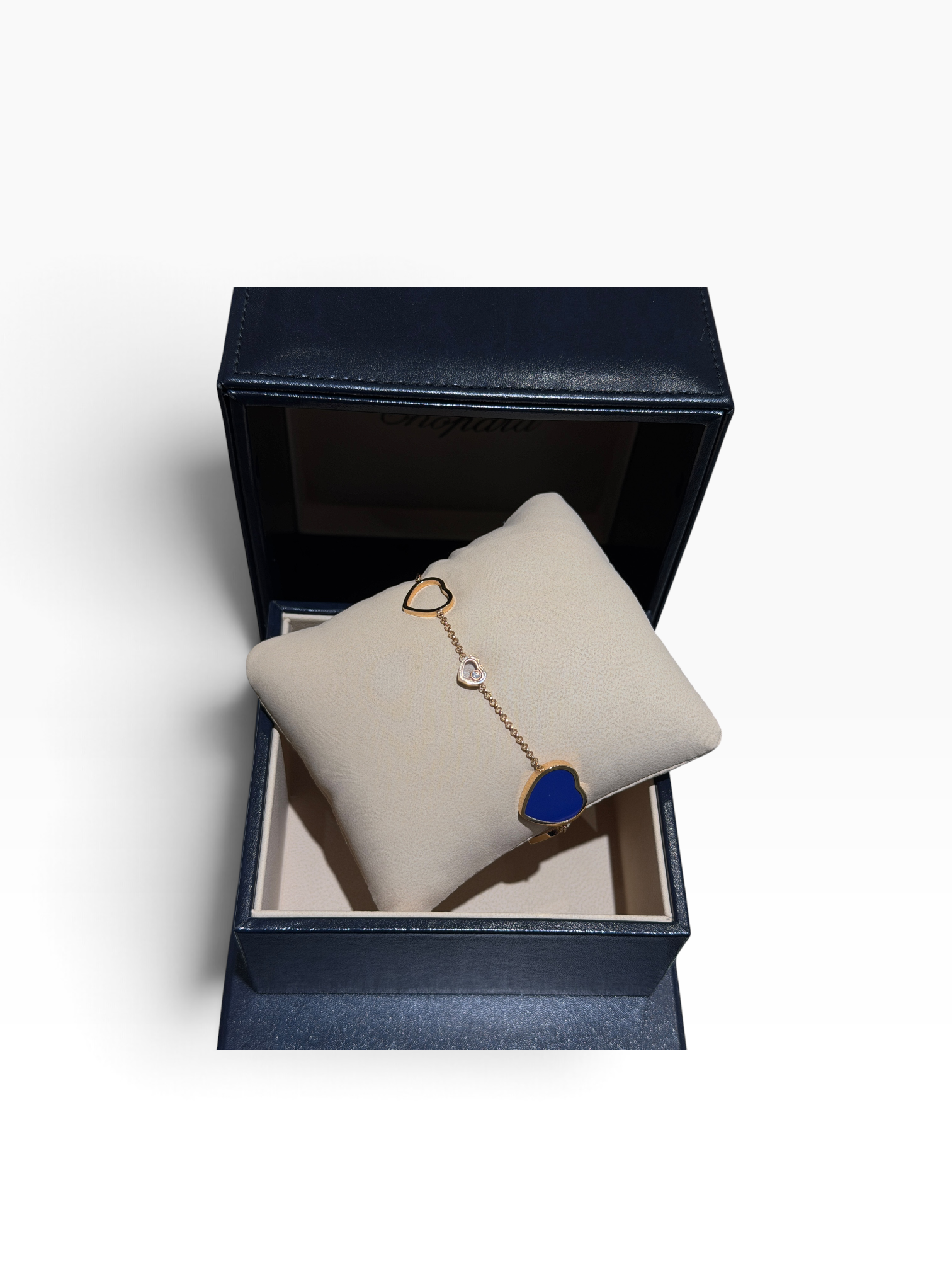 Chopard - Bracelet Happy Hearts Bleu