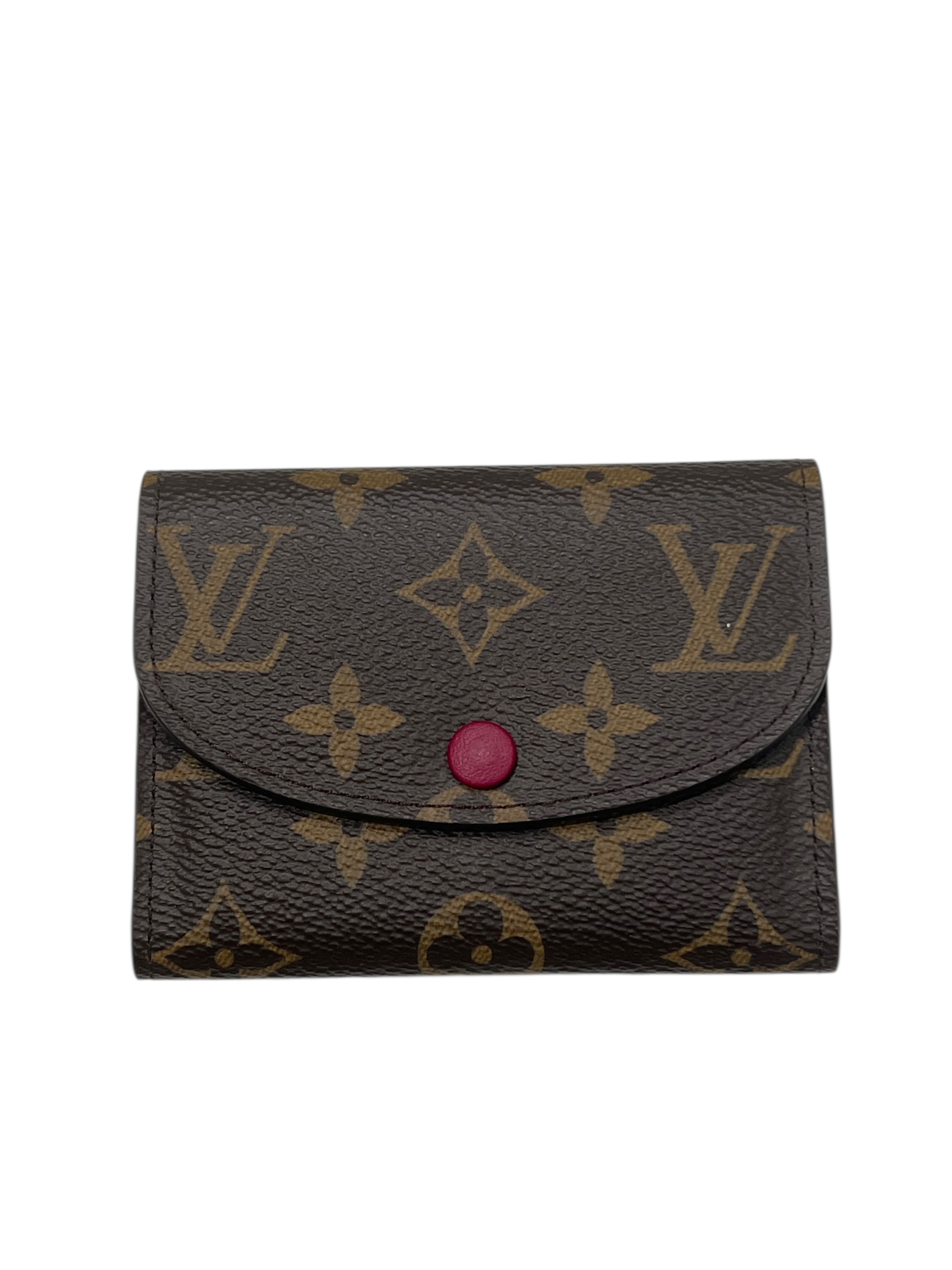 Louis Vuitton - porte-monnaie Rosalie toile enduite