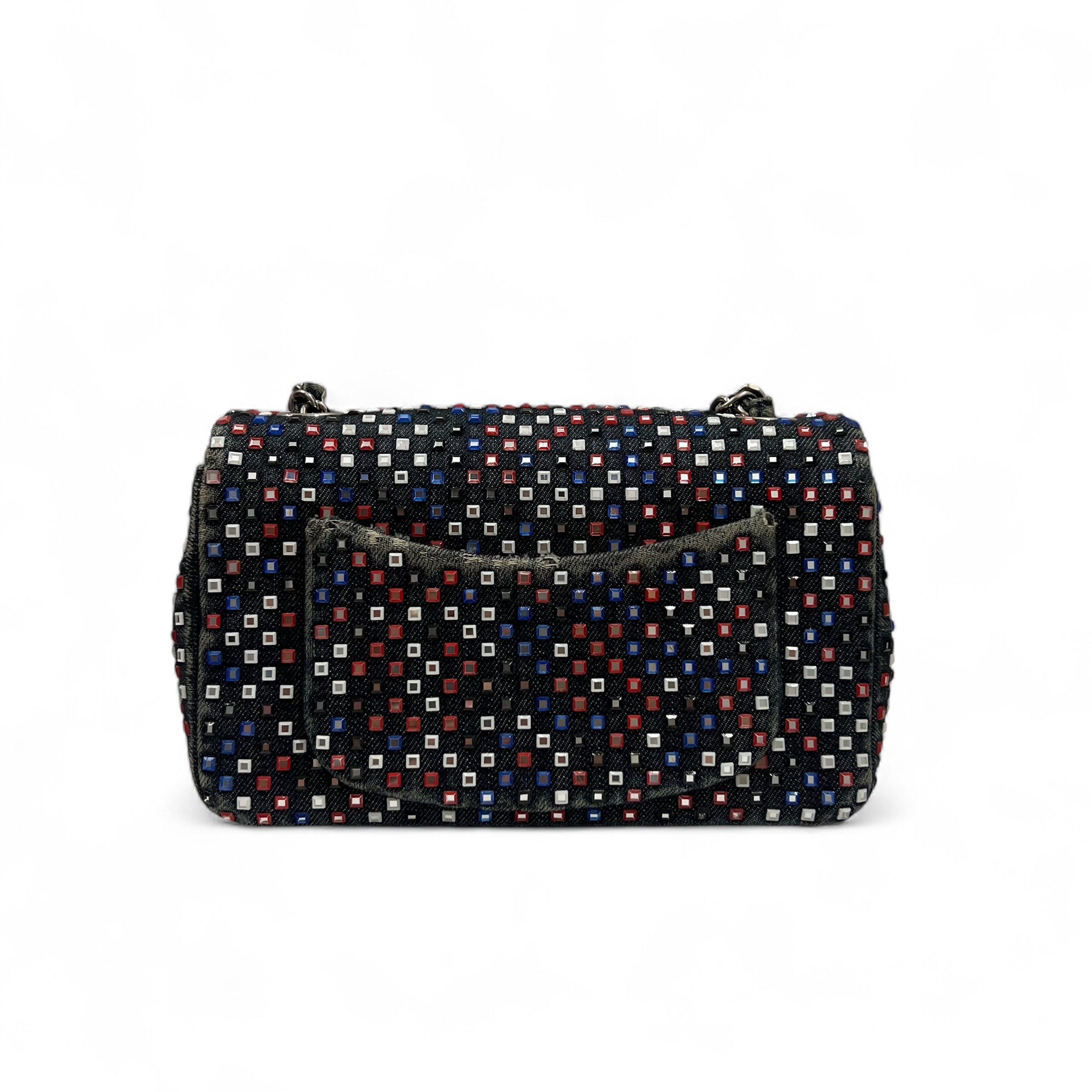 Chanel - Timeless 23 denim et strass