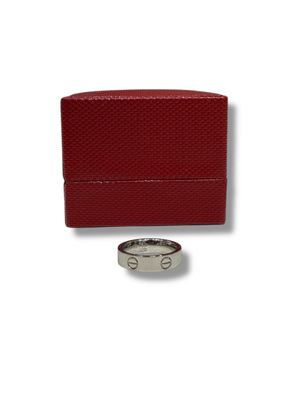 Cartier - Bague Love Classique Or gris t.51