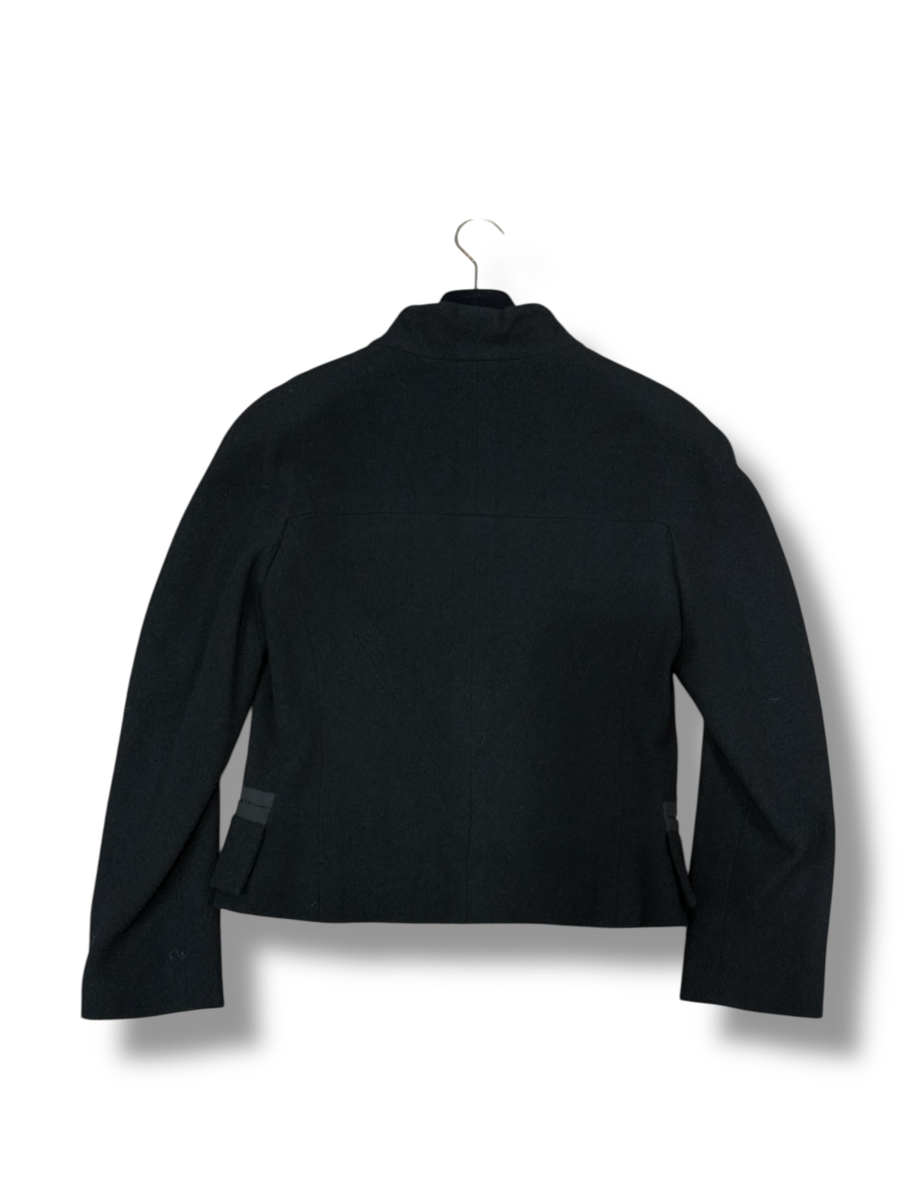 Chanel - Veste Laine Et Soie Noire T40 | Les Folies d&
