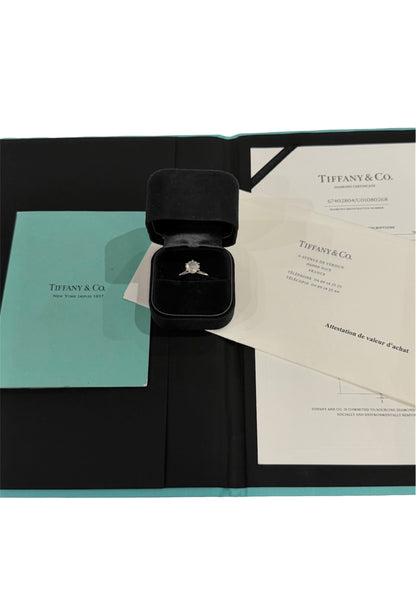 Tiffany &amp; Co - Bague Solitaire Tiffany Setting