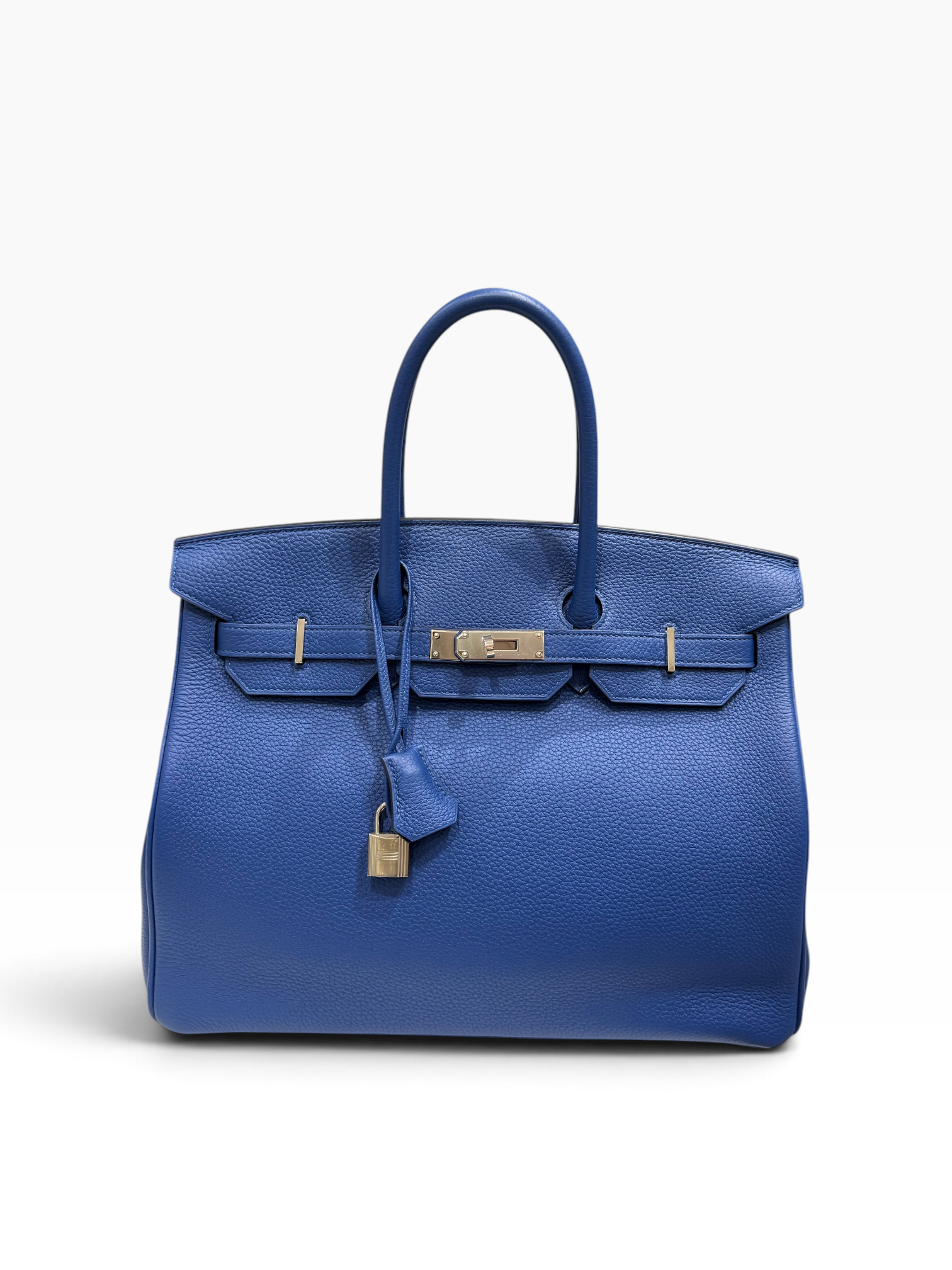 Hermès - Sac Birkin 35 Bleu France