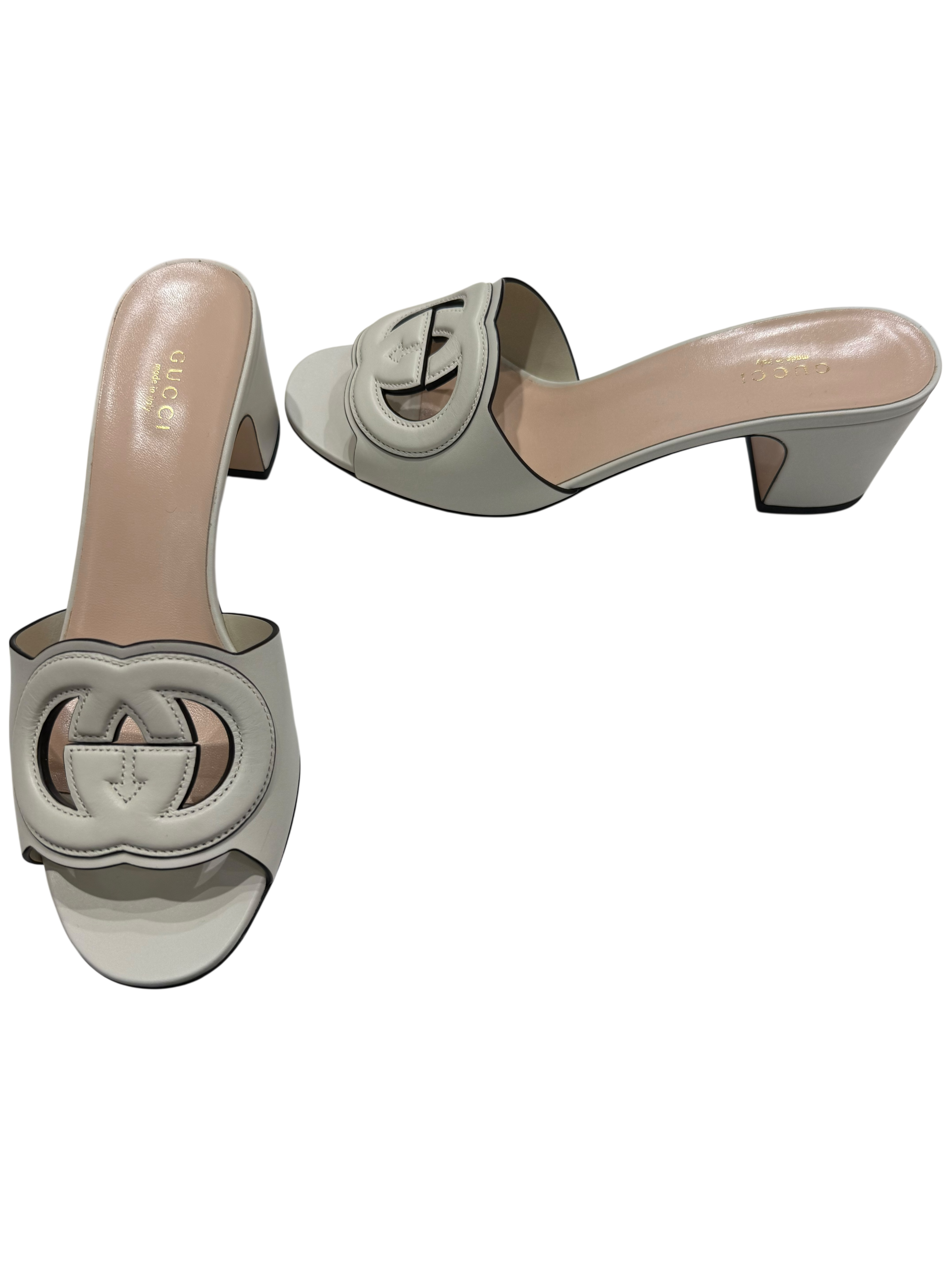 Gucci - Mules Modèle Interlooking T38 | Les Folies d&