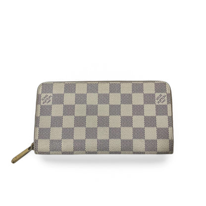 Louis Vuitton - Portefeuille zippy damier azur