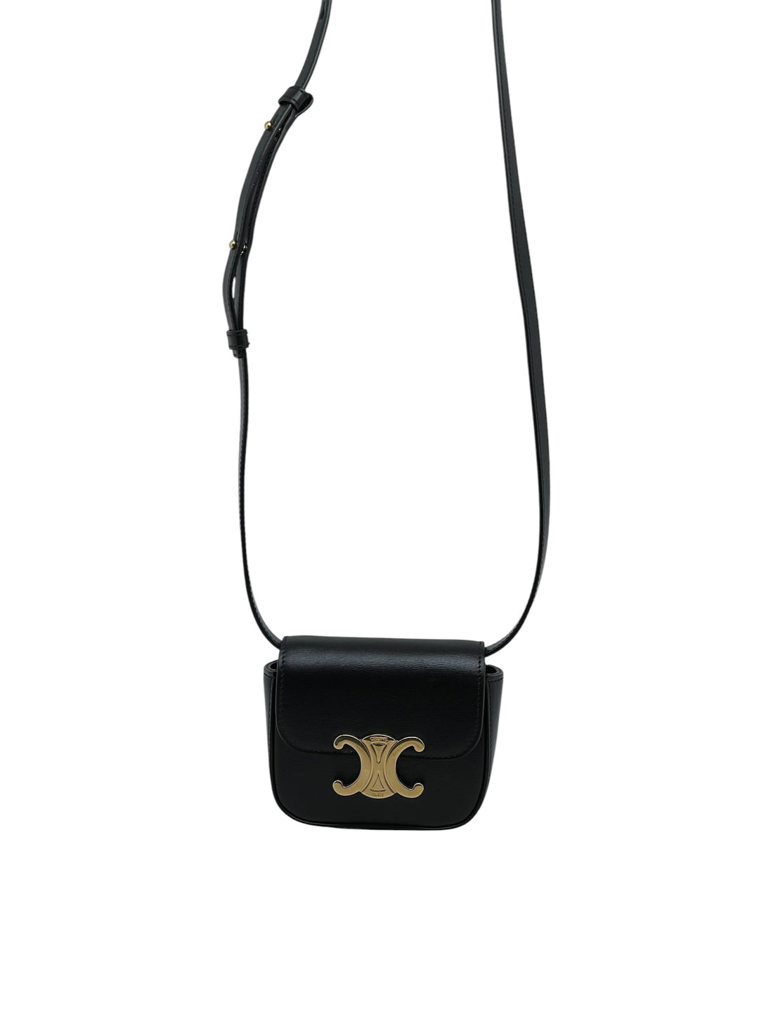 Céline - Sac Claude mini modèle noir