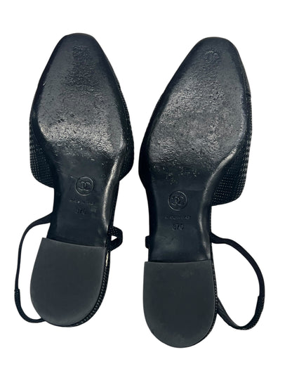 Chanel - Slingback noire édition limitée T37