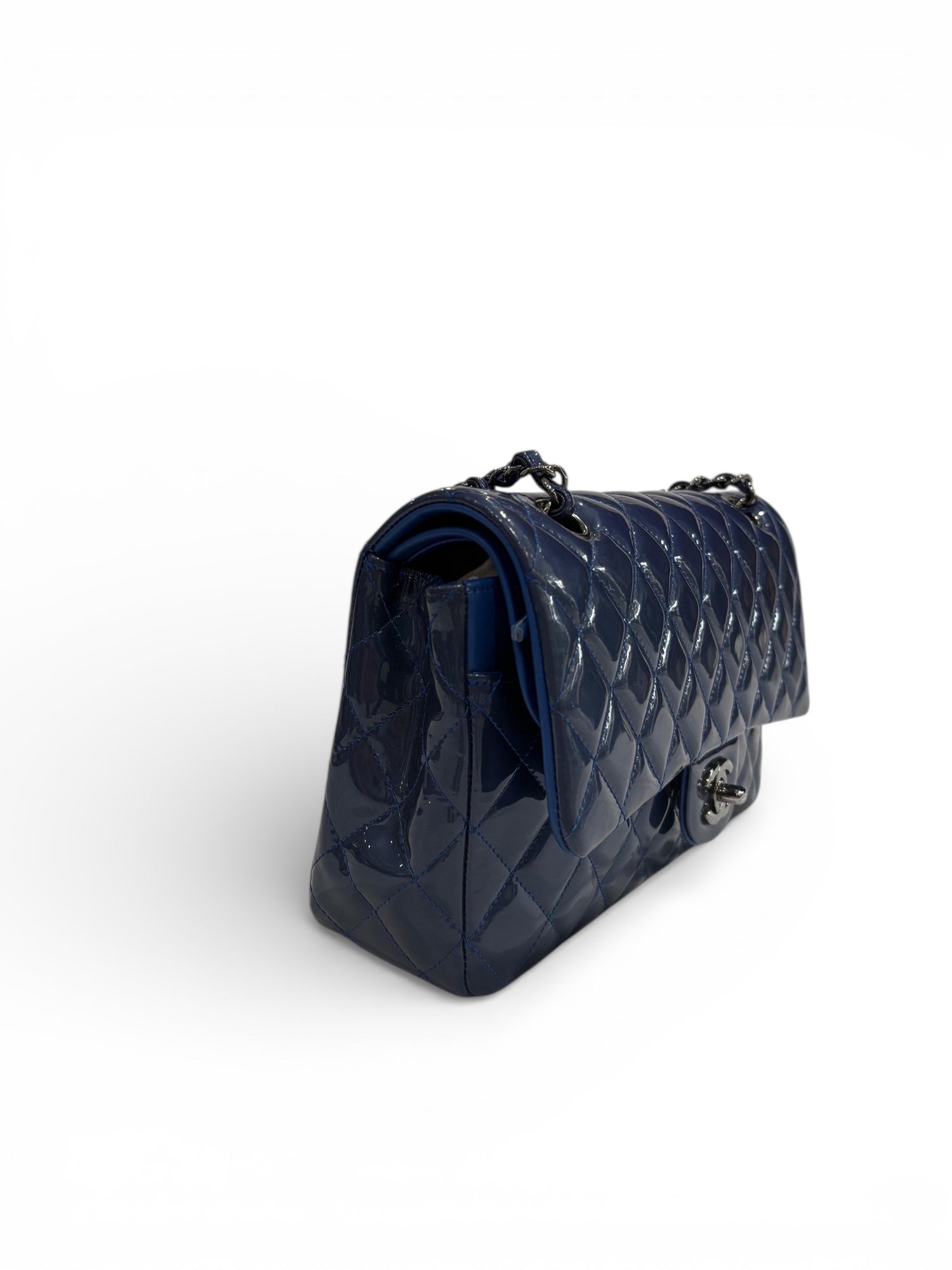 Chanel - Sac Timeless cuir vernis