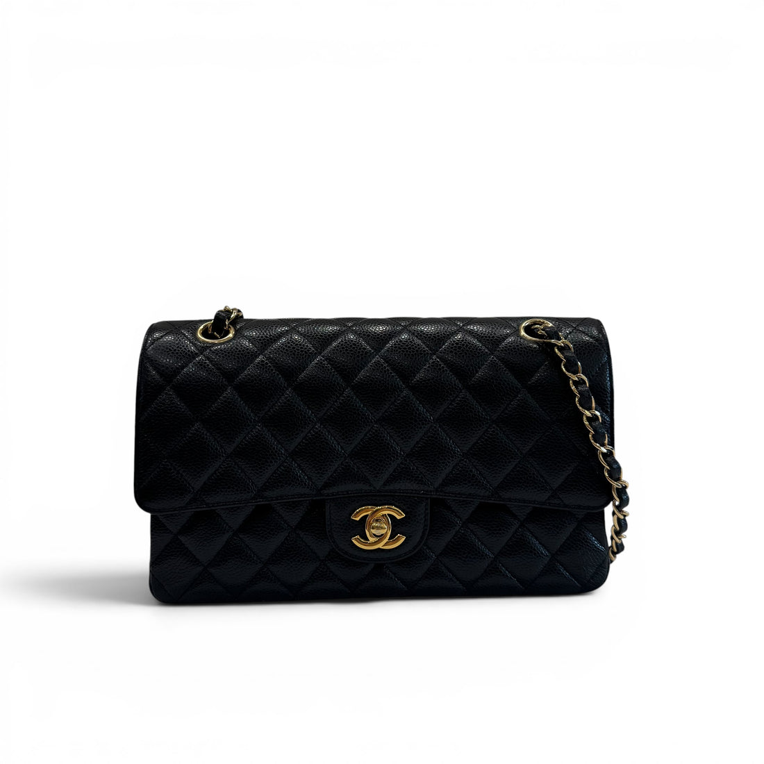 Chanel - Sac Timeless en cuir caviar noir