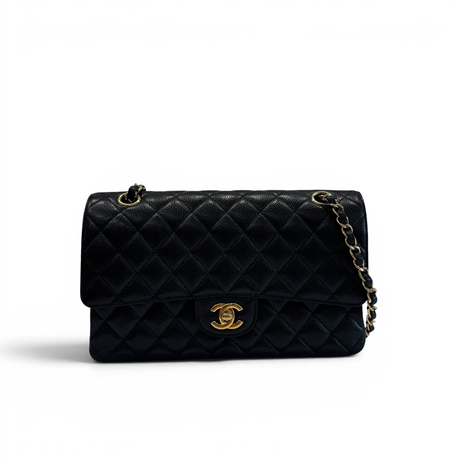 Chanel - Sac Timeless en cuir caviar noir