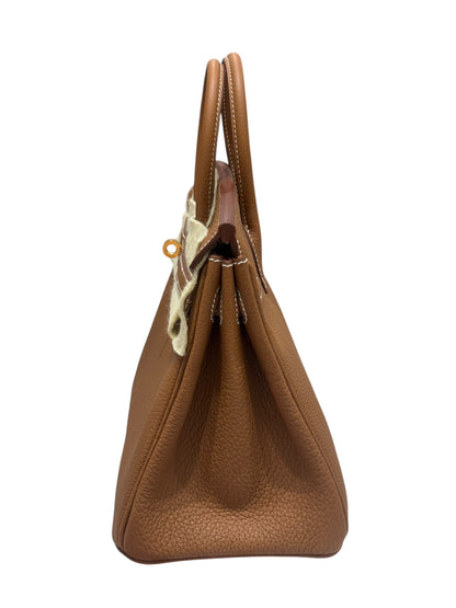 Hermès- Sac Birkin 25 Gold et GHW