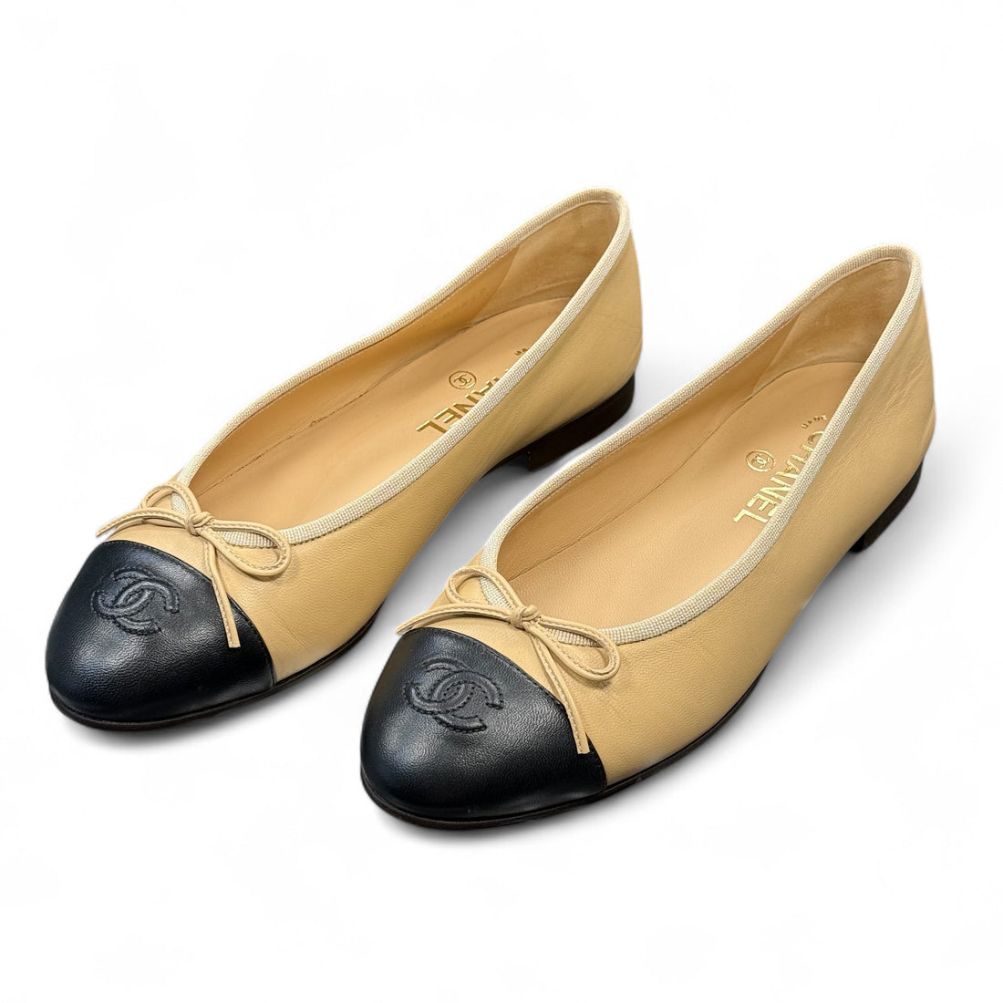 Chanel - Ballerines T.39,5