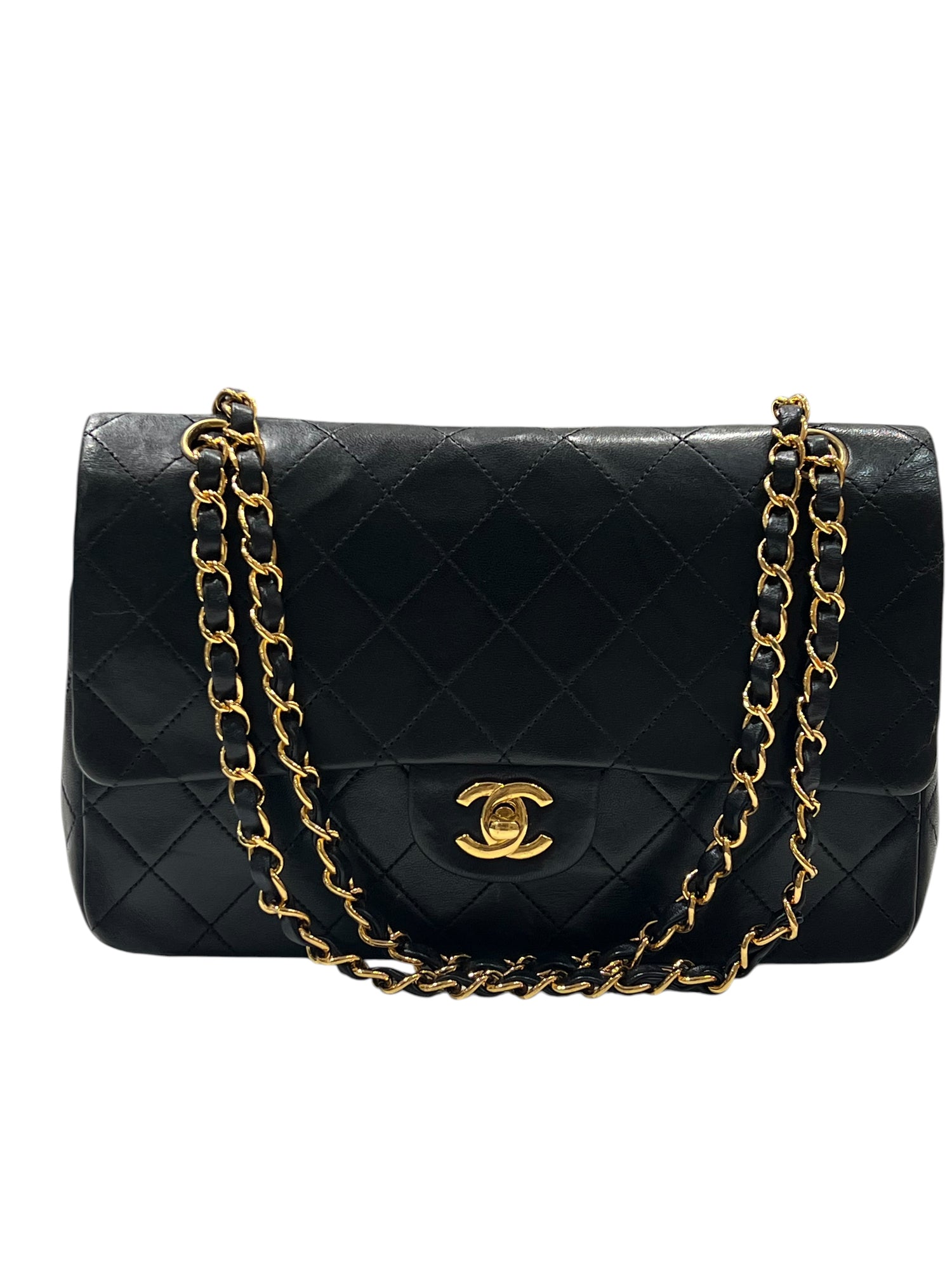 Chanel - Sac Timeless vintage médium cuir noir