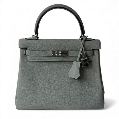 Hermès - Sac Kelly 25 gris