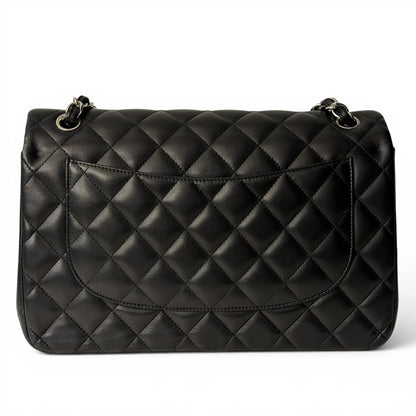 Chanel - Sac Jumbo Noir Cuir d’agneau | Les Folies d’Eugénie