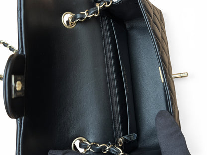 Chanel - Sac mini rectangulaire champagne