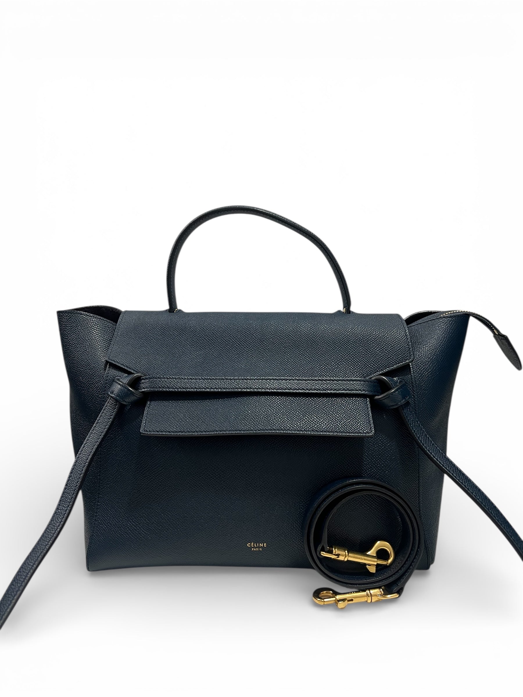 Celine - Sac Belt bleu marine