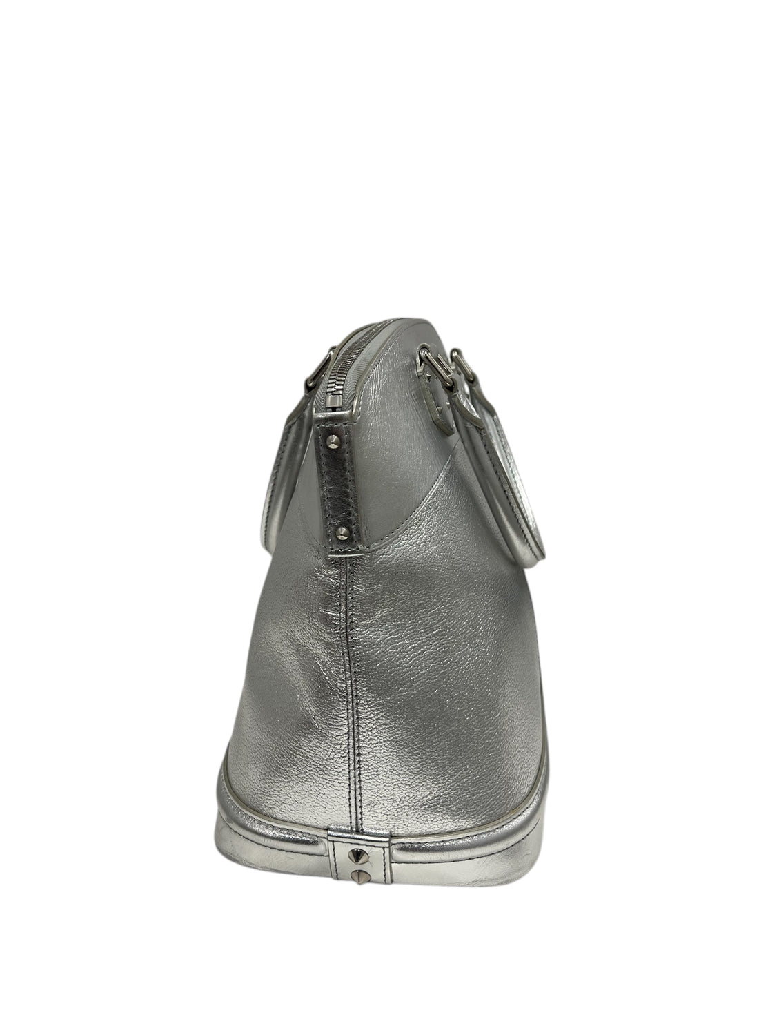Louis Vuitton - Sac Suhali Lockit argenté
