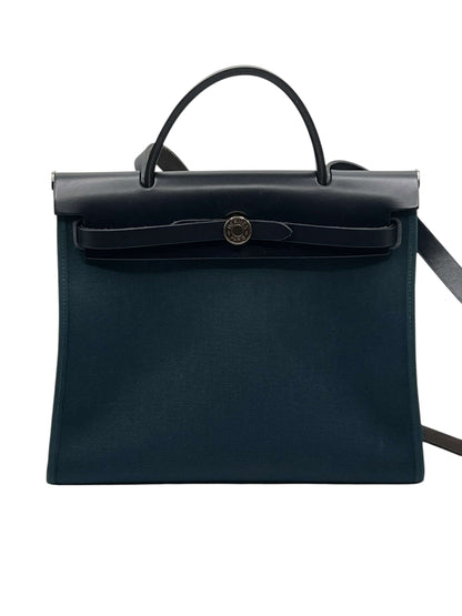 Hermès - Sac Herbag 31 bleu océan et bleu indigo