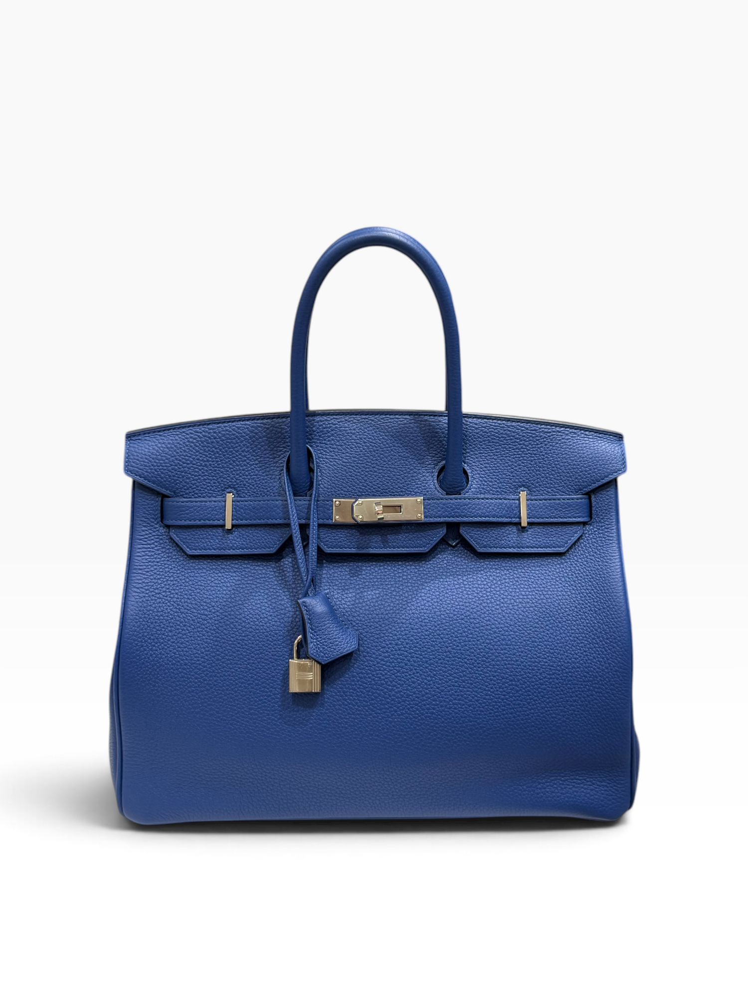 Hermès - Sac Birkin 35 Bleu France