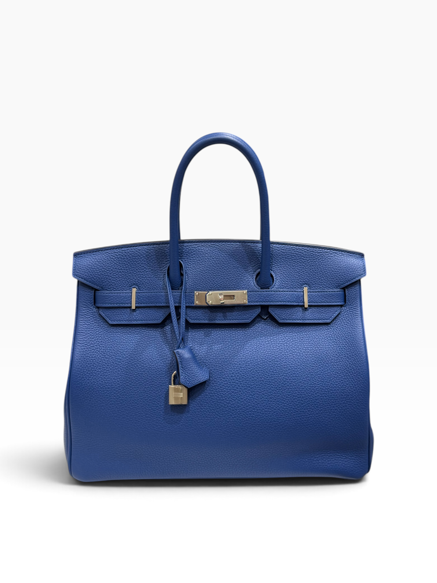 Hermès - Sac Birkin 35 Bleu France