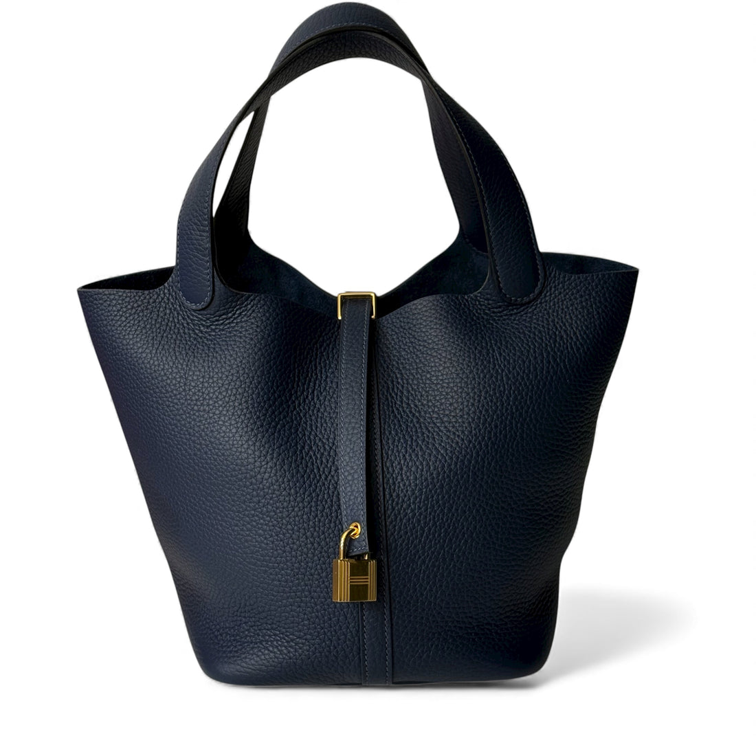 Hermès - Sac Picotin 22 Bleu de Prusse