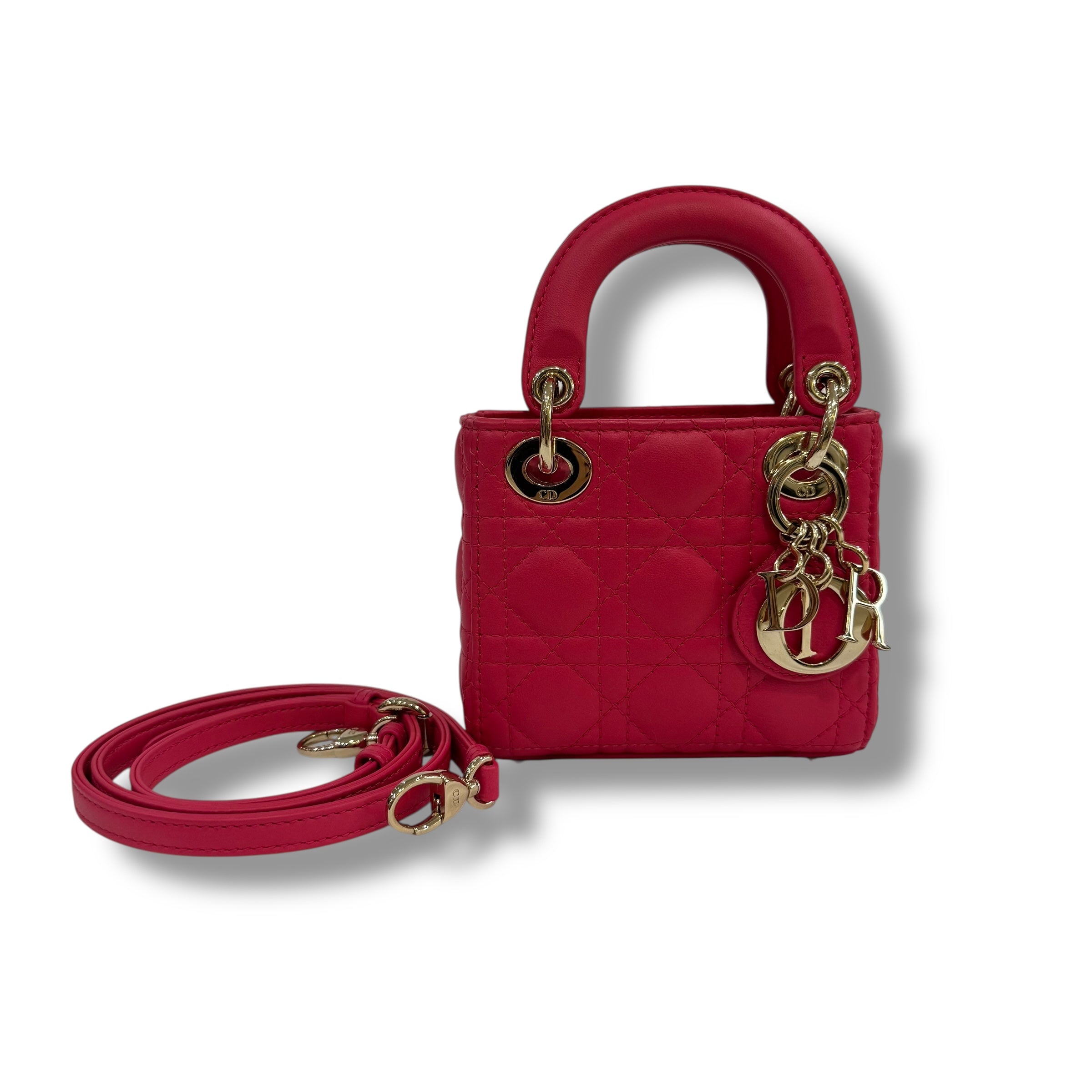 Dior - Mikro Dame Rose Fuchsie