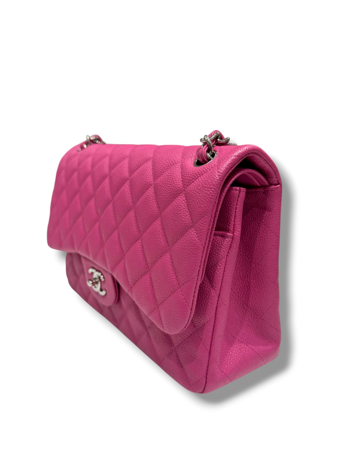 Chanel - Sac 11.12 Classique Rose Framboise