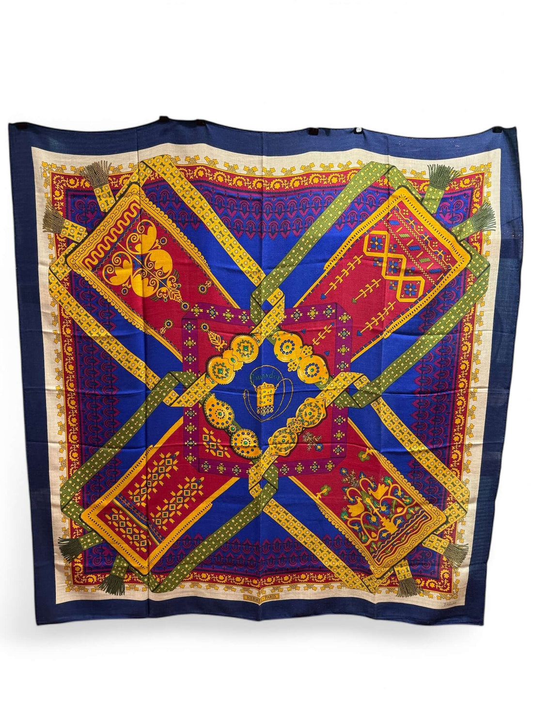 Hermès - Châle 140 Brins d’or