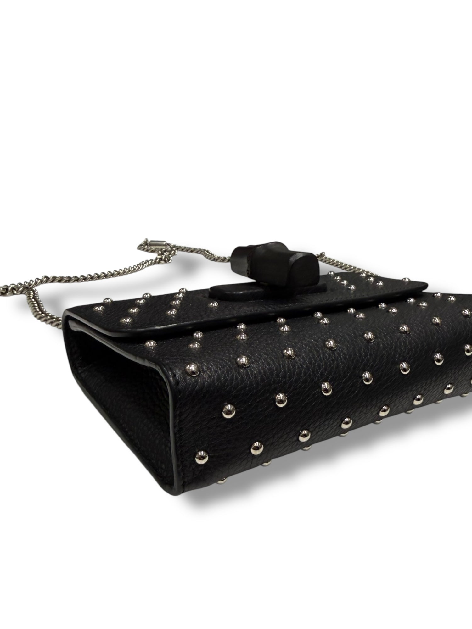 Sac Gucci Miss Bambou Stud Noir | Les Folies d’Eugénie