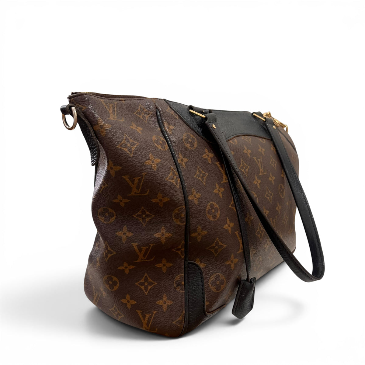 Louis Vuitton - Estrella bag in coated canvas and black leather
